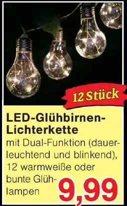 Wiglo Wunderland LED-Glühbirnen Lichterkette Angebot