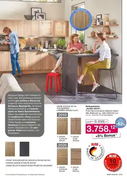Möbel Inhofer Alno einbauküche alno 2010 Angebot