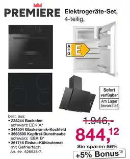 Möbel Inhofer Premiere elektrogeräte-set Angebot