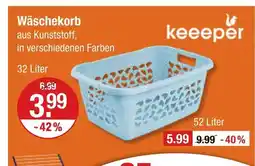 V Markt Keeper wäschekorb Angebot