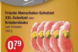 V Markt Georg jos. kaes frische oberschalen-schnitzel Angebot