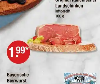 V Markt Original italienischer landschinken Angebot