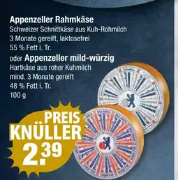 V Markt Appenzeller rahmkäse Angebot