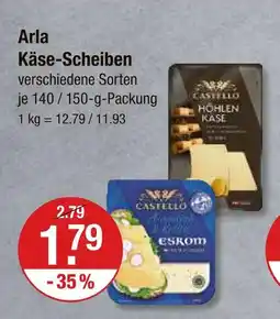 V Markt Arla käse-scheiben Angebot