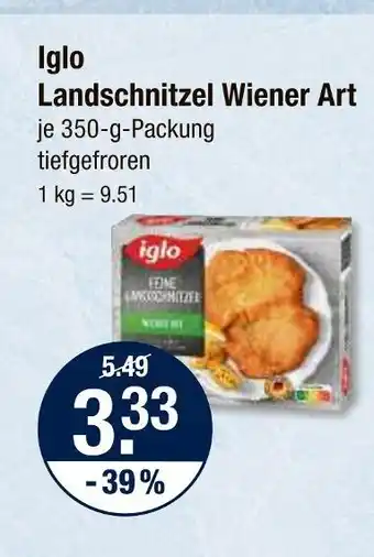 V Markt Iglo landschnitzel wiener art Angebot