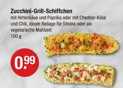V Markt Zucchini-grill-schiffchen mit hirtenkäse und paprika Angebot