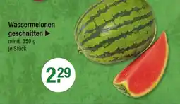 V Markt Wassermelonen geschnitten Angebot