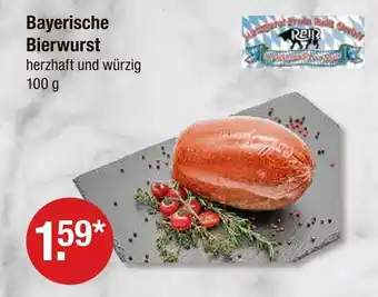 V Markt Bayerische bierwurst Angebot