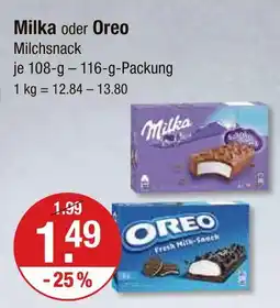 V Markt Milka milchsnack Angebot