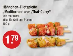 V Markt Hähnchen-filetspieße mediterran Angebot