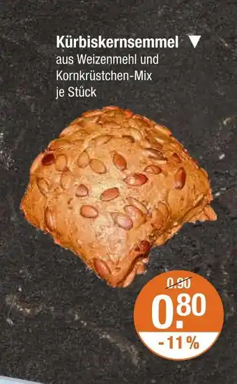 V Markt Kürbiskernsemmel Angebot