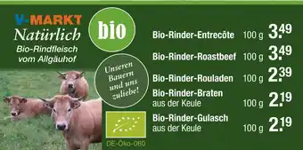 V Markt Bio-rinder-entrecôte Angebot