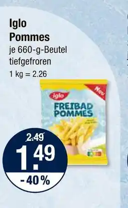 V Markt Iglo pommes Angebot