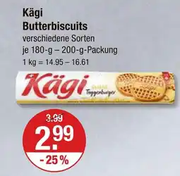 V Markt Kägi butterbiscuits Angebot