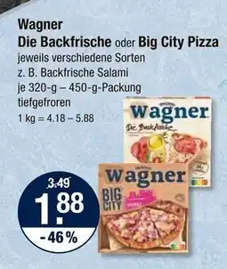 V Markt Wagner die backfrische Angebot