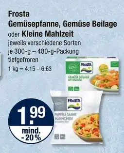 V Markt Frosta gemüsepfanne Angebot