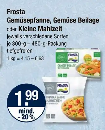 V Markt Frosta gemüsepfanne Angebot