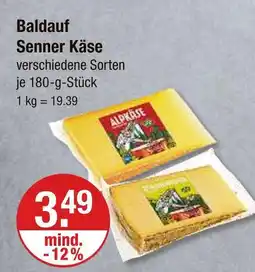 V Markt Baldauf senner käse Angebot