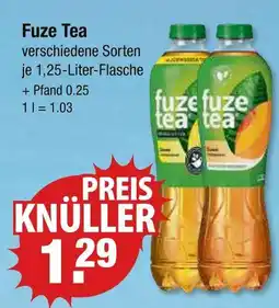 V Markt Fuze tea fuze tea Angebot