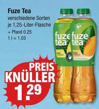 V Markt Fuze tea fuze tea Angebot