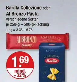V Markt Barilla collezione pasta Angebot
