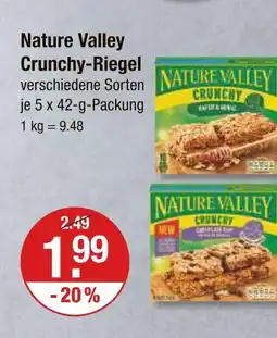 V Markt Nature valley crunchy-riegel Angebot