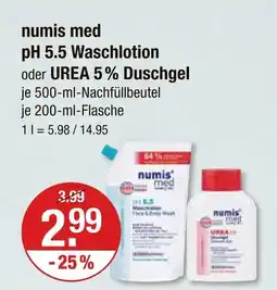 V Markt Numis med ph 5.5 waschlotion Angebot