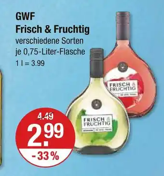 V Markt Gwf frisch & fruchtig Angebot