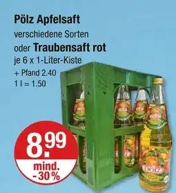 V Markt Pölz apfelsaft Angebot