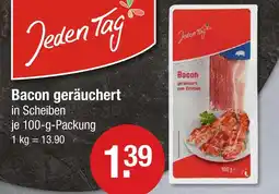 V Markt Jeden tag bacon geräuchert Angebot