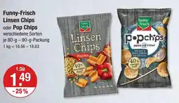 V Markt Funny-frisch linsen chips Angebot