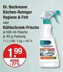 V Markt Dr. beckmann küchen-reiniger hygiene & fett Angebot