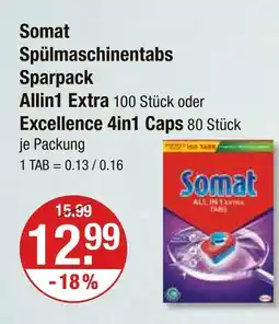 V Markt Somat allin1 extra Angebot