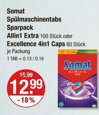 V Markt Somat allin1 extra Angebot