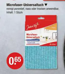 V Markt Jeden tag microfaser-universaltuch Angebot