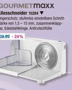 V Markt Gourmetmaxx allesschneider Angebot