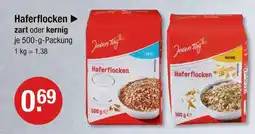 V Markt Jeden tag haferflocken zart Angebot