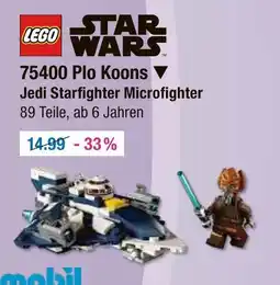 V Markt Lego star wars 75400 plo koons jedi starfighter microfighter Angebot
