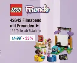 V Markt Lego friends 42642 filmabend mit freunden Angebot