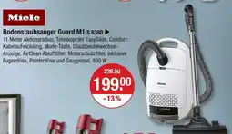 V Markt Miele bodenstaubsauger guard m1 s 8380 Angebot