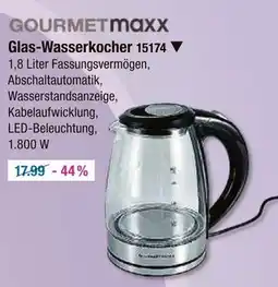 V Markt Gourmetmaxx glas-wasserkocher Angebot