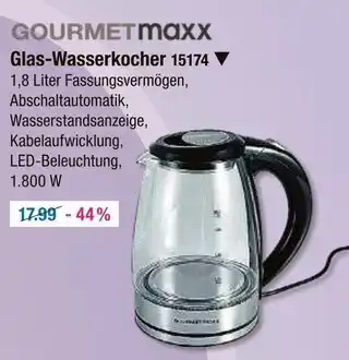 V Markt Gourmetmaxx glas-wasserkocher Angebot