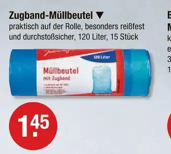 V Markt Zugband-müllbeutel Angebot