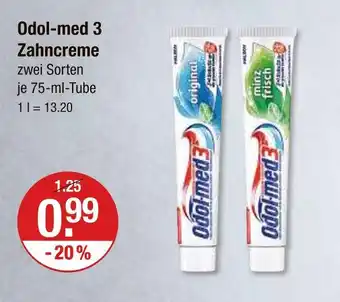 V Markt Odol-med 3 zahncreme original Angebot