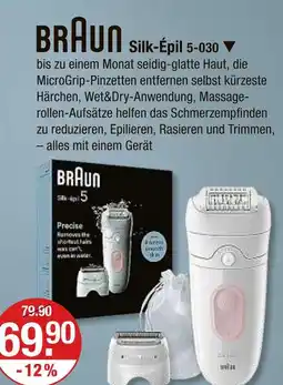 V Markt Braun silk-épil 5-030 Angebot