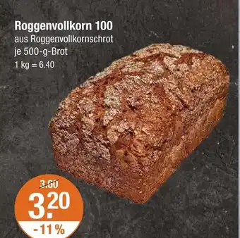 V Markt Roggenvollkorn 100 Angebot