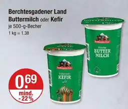 V Markt Berchtesgadener land buttermilch Angebot