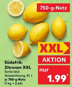 Kaufland Südafrik. zitronen xxl Angebot