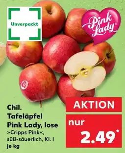 Kaufland Pink lady chil. tafeläpfel pink lady, lose Angebot
