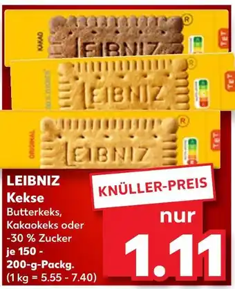 Kaufland Leibniz butterkeks Angebot